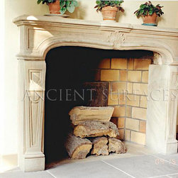 Firebox Stone inserts Herringbone & More (Mediterranean Style) - Indoor Fireplaces
