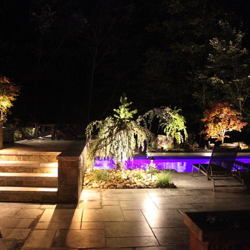 OUTDOOR LIVING FABULOUSLY AT NIGHT
