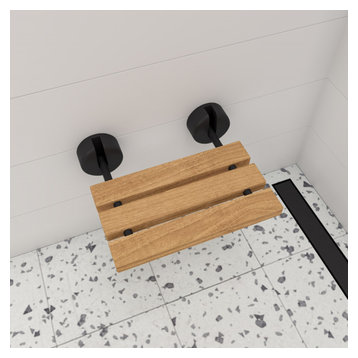 The 15 Best Modern Teak Shower Benches, Teak Bathtub Shelf Seat