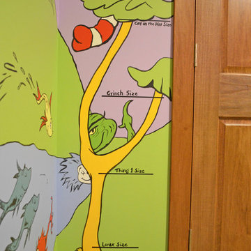 Dr. Seuss Nursery Mural