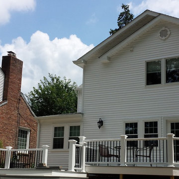 2-story addition with rear deck