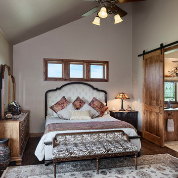 Oklahoma City Residence - Timber Frame Master Suite