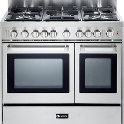 Verona Classic 36" Gas Double Oven Range - Gas Ranges And Electric Ranges