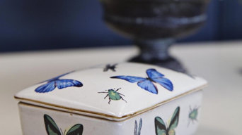 India Jane Butterfly Rectangular Trinket Box