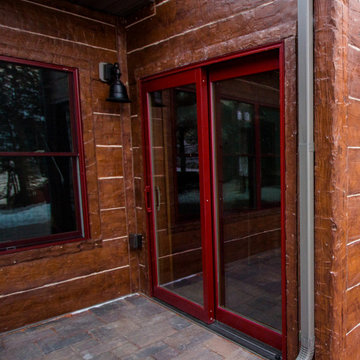 Concrete Log Siding Homes