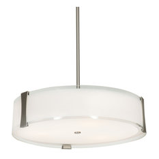 Access Lighting 50123LEDDLP Tara 3 Light 18"W LED Pendant - 3000K - Brushed