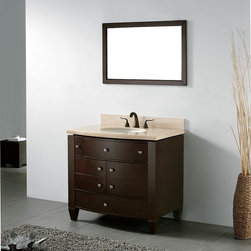 Customize Solid Wood Bathroom Vanity- - Products