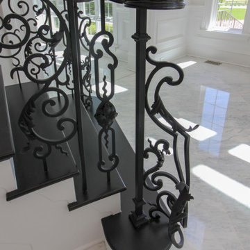 Project #92 | Grand Double Curved Staircase