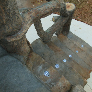 Mustang slide, and water feature