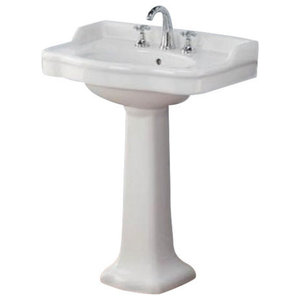 Antique Pedestal Sink Transitional Bathroom Sinks By Cheviot