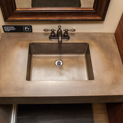 Concrete Bathrooms - Bathroom Sinks