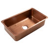 Orwell Copper 30" Single Bowl Undermount Kitchen Sink