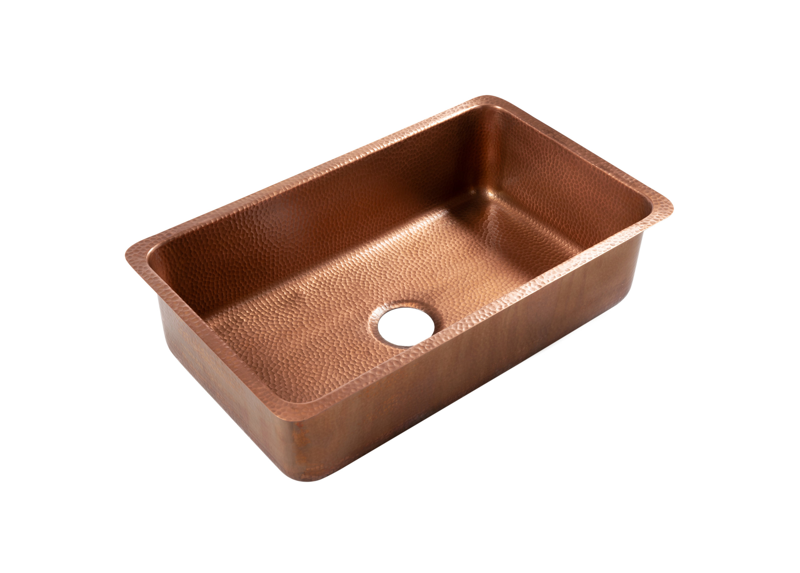 Orwell Copper 30" Single Bowl Undermount Kitchen Sink