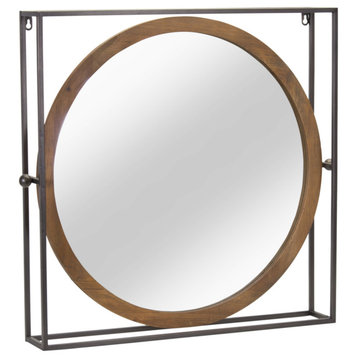 Mirror 24.5"x24.5"H Mirror/Iron