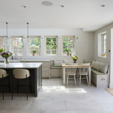 East Sheen Traditional Shaker Kitchen, Utility and Hallway