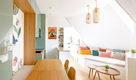 Visite Privée : Un 30 m2 parisien aux couleurs printanières