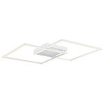 Access Lighting - Squared, Ceiling/Wall Mount, 30", White - Features: