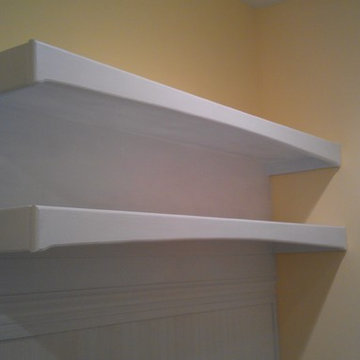 Custom Built Bench and Shelving Unit