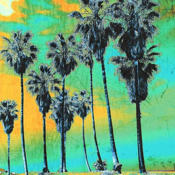 Succulents and Tropical Canvas Art by Irena Orlov
