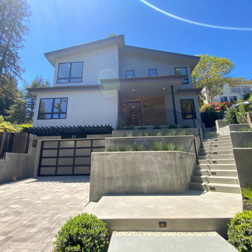 Larkspur Contemporary Hillside