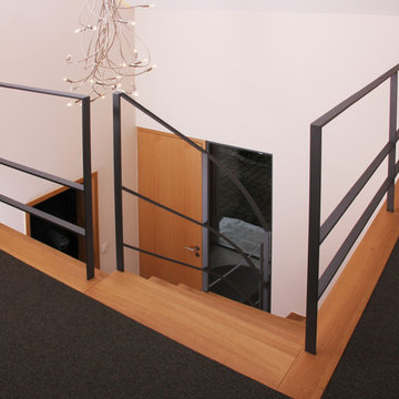 Treppe in Faltwerkoptik