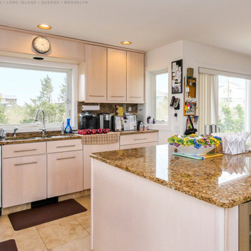 New Windows in Extraordinary Kitchen - Renewal by Andersen Long Island, Queens a