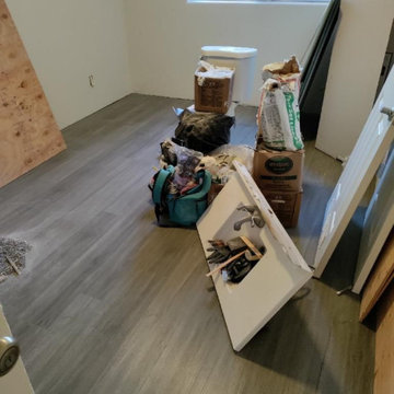 New Vinyl Flooring after damage