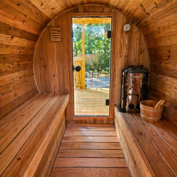 Garden sauna