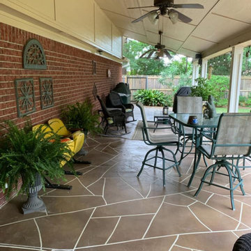 Concrete Overlay for Pool and Patio