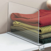 Acrylic Shelf Divider
