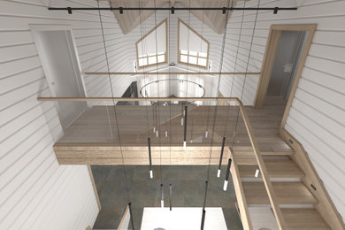 Дизайн интерьеров деревянного дома