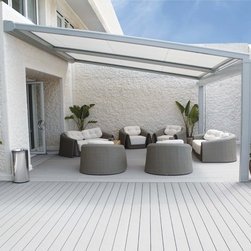 Simple terrace cover for patio - Awnings