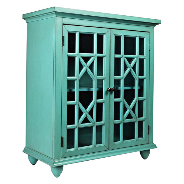 Brighton Park Accent Chest, Turquoise