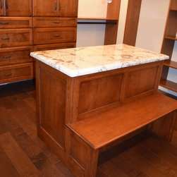 Stained Cherry Master Closet - Products
