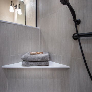 Luxury Baths - A Modern Aging-In-Place Master Bath Design