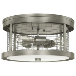 Industrial Flush-mount Ceiling Lighting by Lighting New York