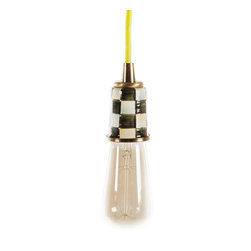 Mini Pendant Light - Chartreuse | MacKenzie-Childs - Pendant Lighting