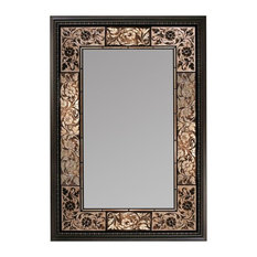 Head West, Inc. - French Tile Rectangle Mirror, 25.5