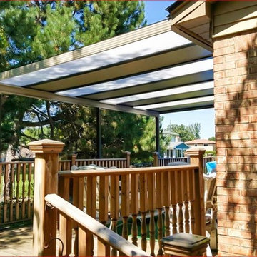 Acrylic Patio Covers provides weather protection on your deck or patio space