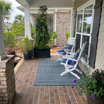 Before Staging front porch