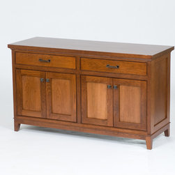 Country Cabinets - Custom Cherry Buffet - Buffets And Sideboards