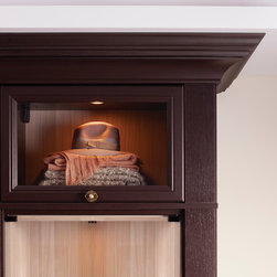 Lightbox with glass panel door - Storage And Organization