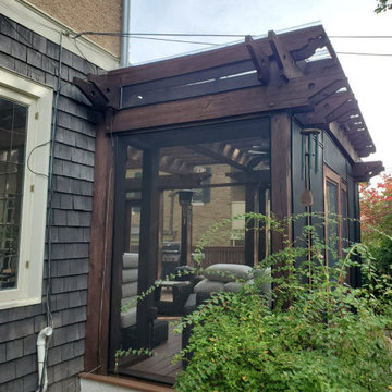 Screened in pergola in NW, DC