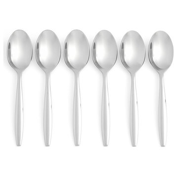 Portmeirion Sophie Conran Arbor Stainless Steel Dessert Spoons - Set of 6