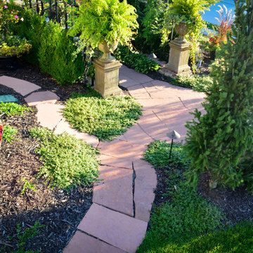 Corner lot Courtyard