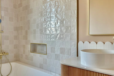 Inspiration for a traditional bathroom in Surrey.