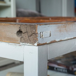 Rustic Wooden Reclaimed Window Coffee Table - Products