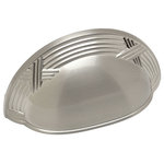Cosmas - Cosmas 9461ORB Cabinet Cup Pull, Satin Nickel - 3" Hole Centers