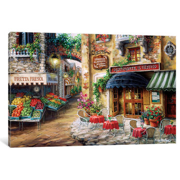 "Buon Appetito" by Nicky Boehme, Canvas Print, 18x12"