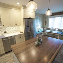 kitchen window trim, wall, ceiling colors